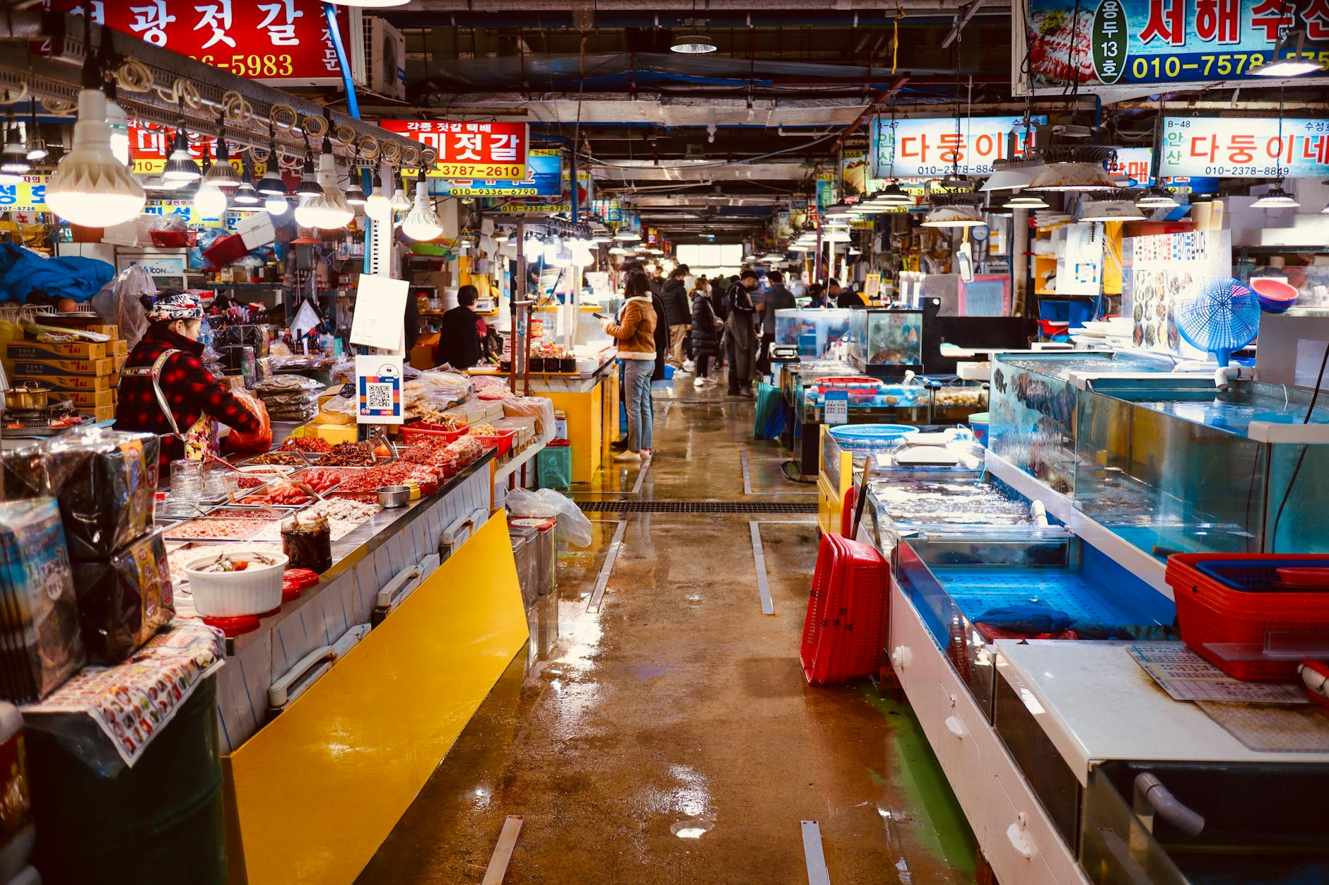 Market shopping deals — Seoul on a budget
