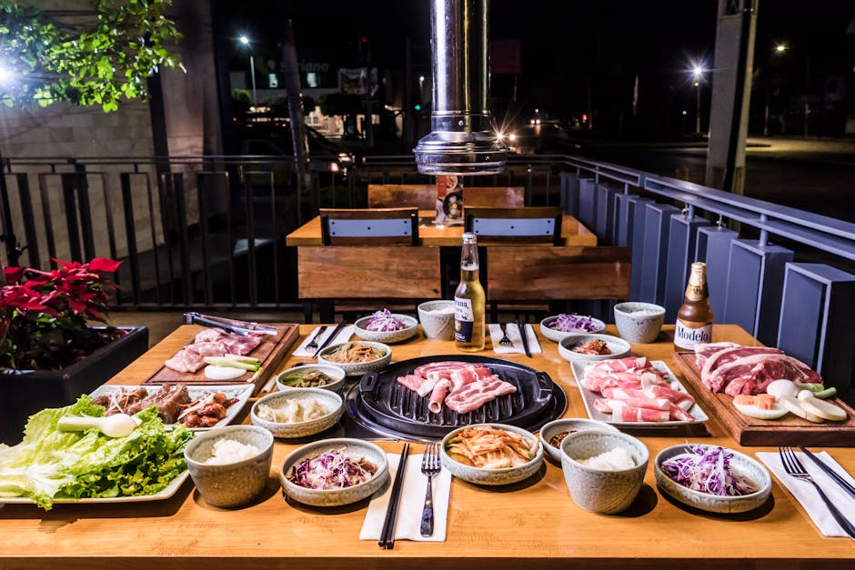 Korean BBQ restaurant included on Seoul food tours