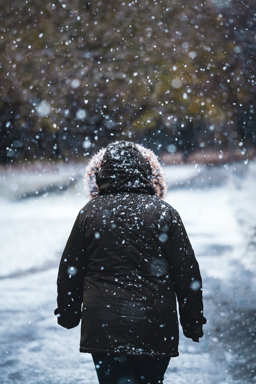 Heavy winter coat essential for Seoul packing list during December January February