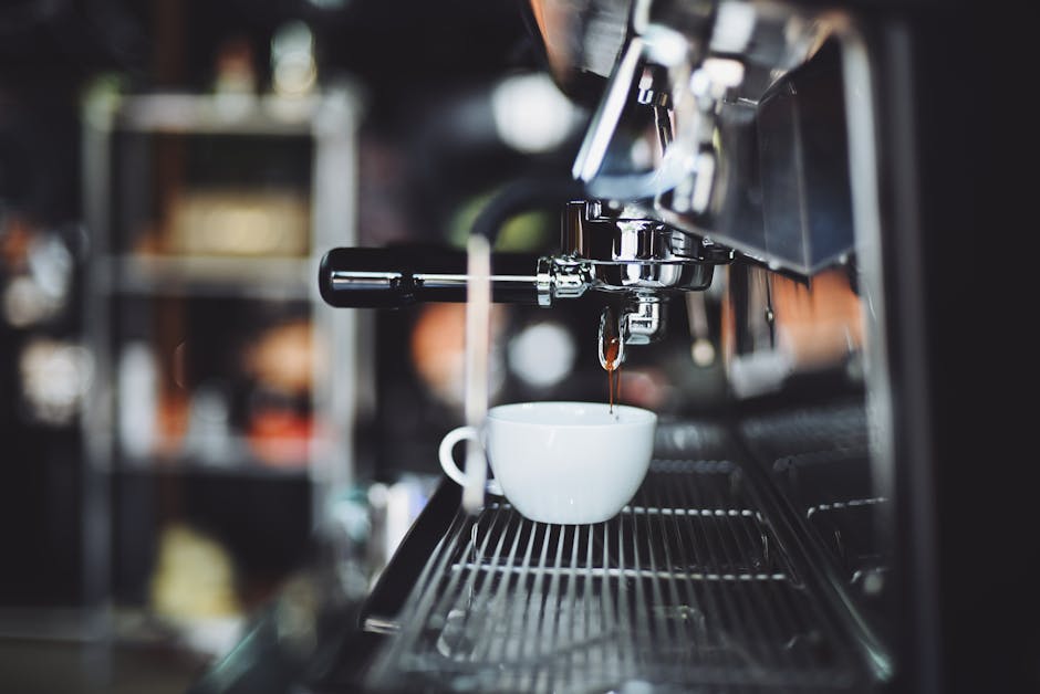 Espresso machine cafe Seoul professional barista equipment