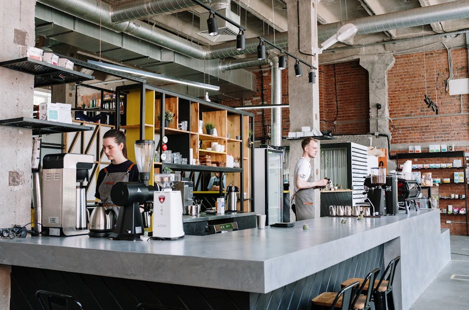 Industrial coffee bar Seoul Seongsu specialty third wave