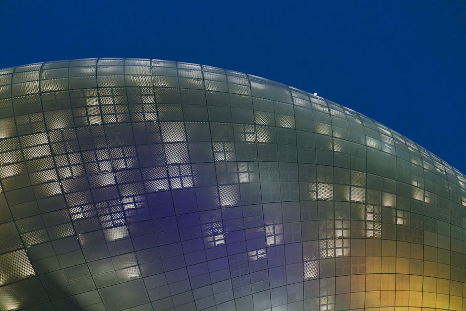 Striking Dongdaemun Design Plaza architecture in Seoul featured in K-pop videos