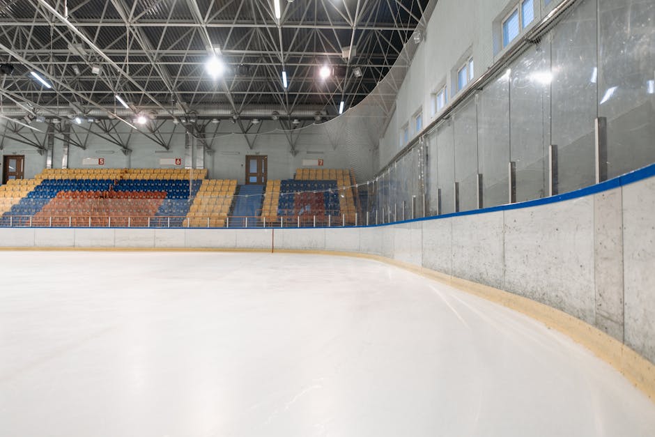 Ice skating rink Seoul winter outdoor activity Korea