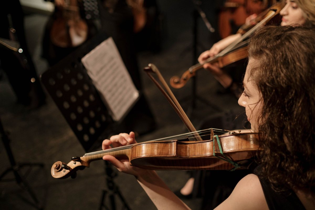 Classical concert hall hosting live music in Seoul